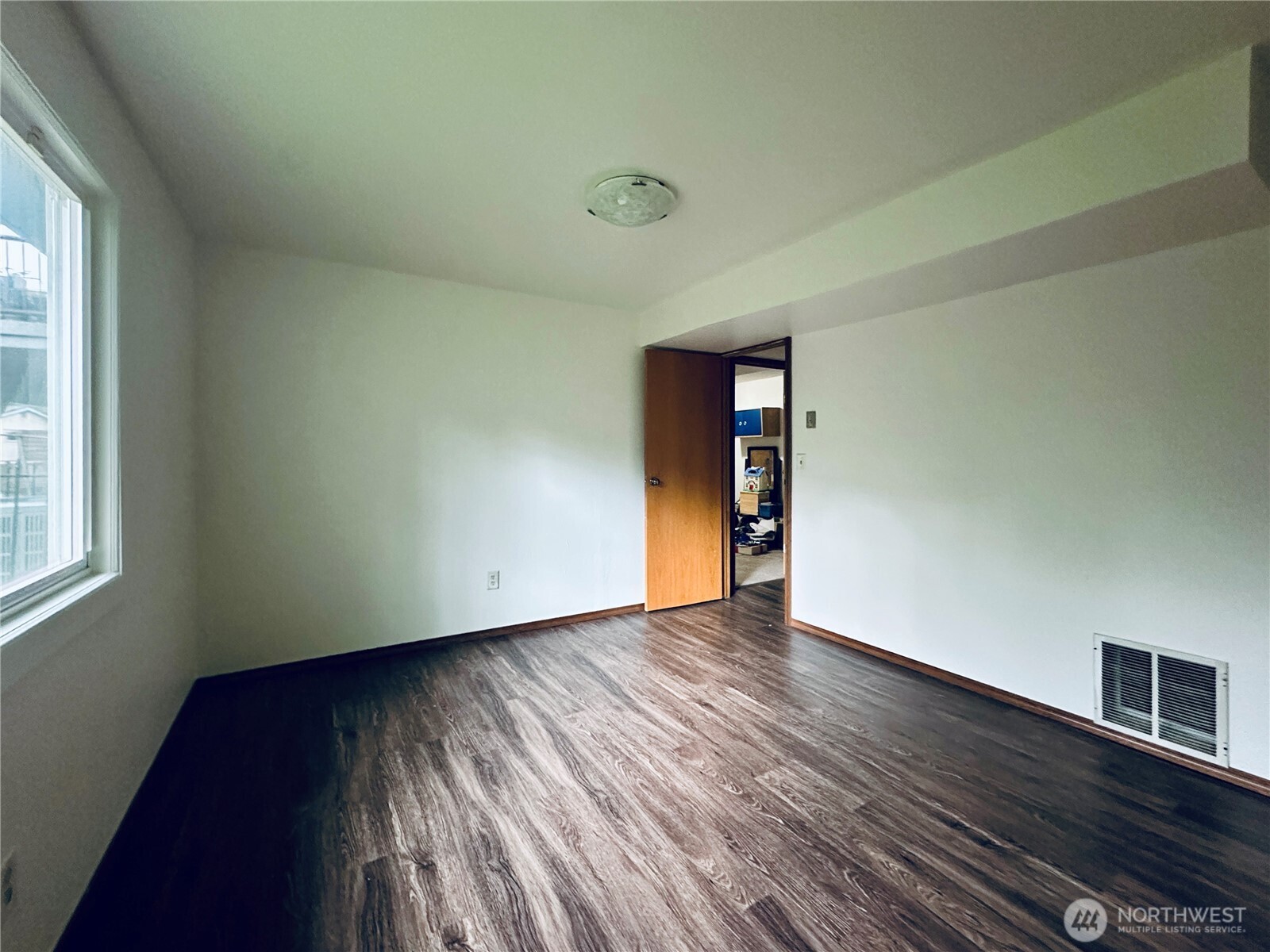Spacious deck has gas hookup and provides a great extension to the home