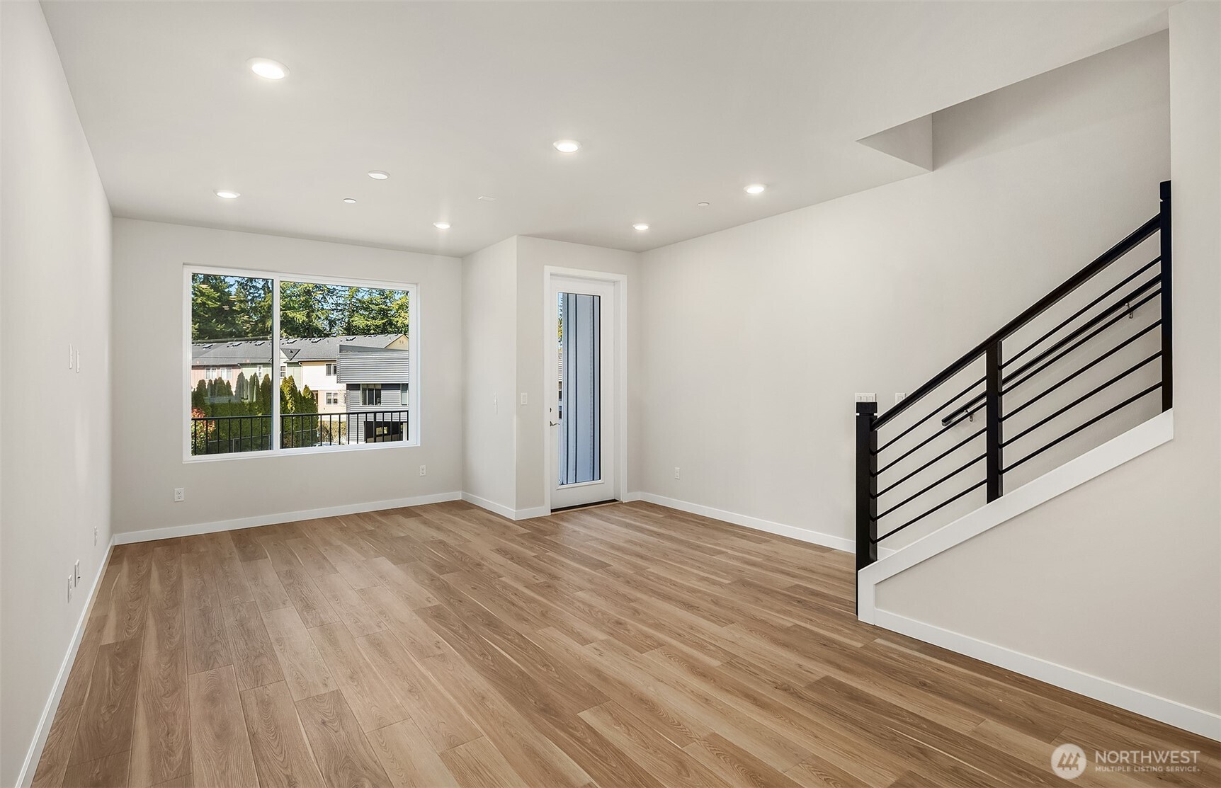 Large windows throughout.
