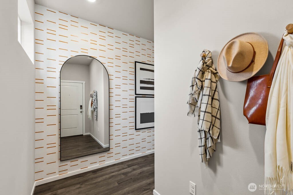 Welcome all into your spacious foyer! Colors and options will vary. Photos from Model Home on 31. Homesite 84 is a mirror image.