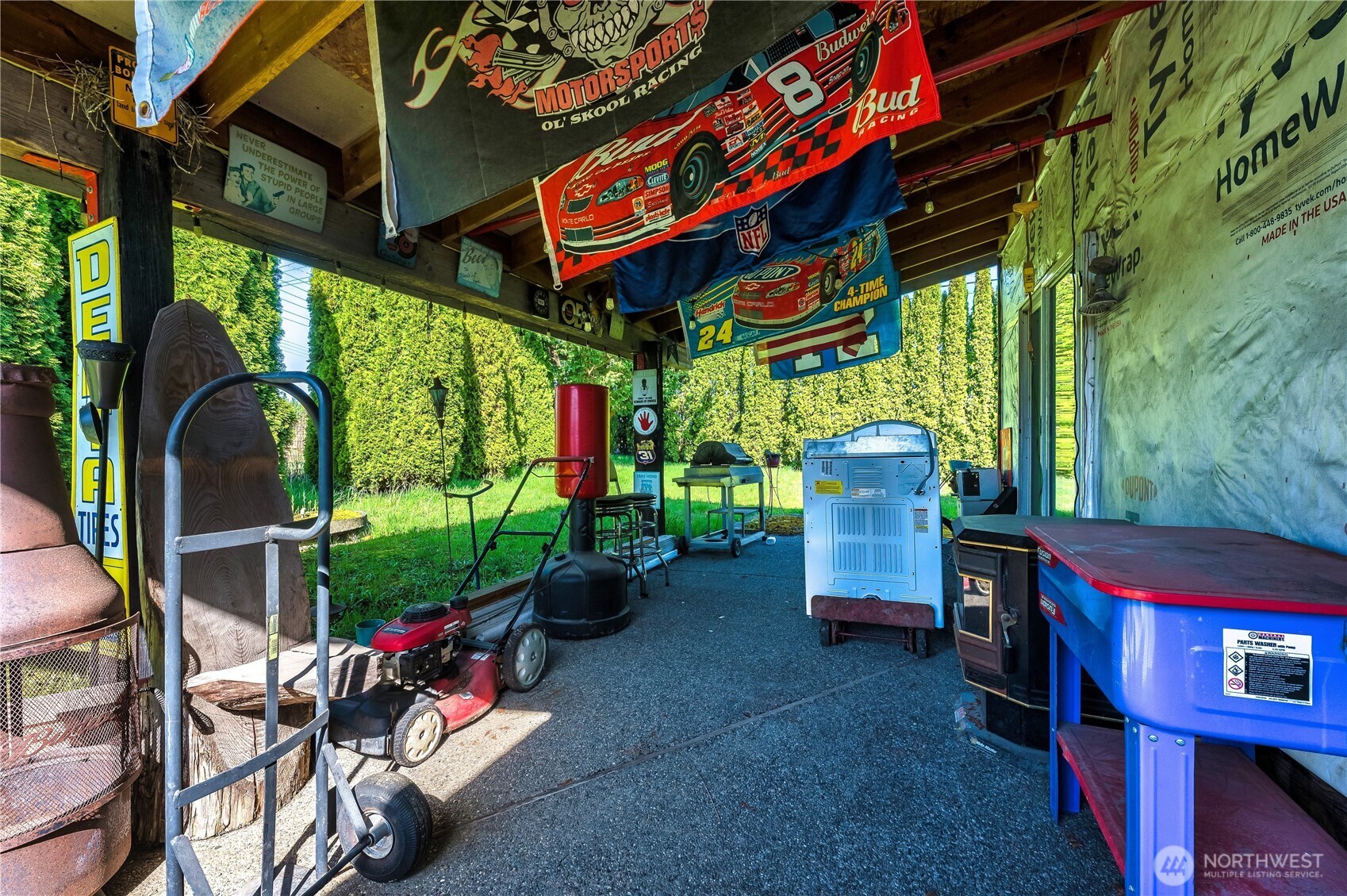 Back patio