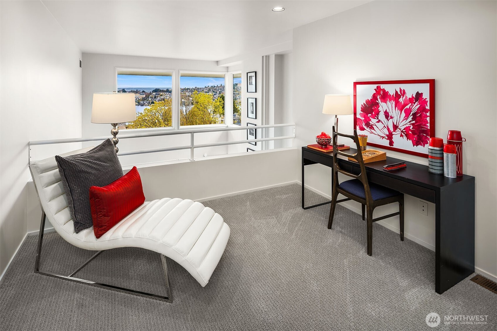 Versatile flex space perfect for an office, exercise area, & more—let your creativity unfold.