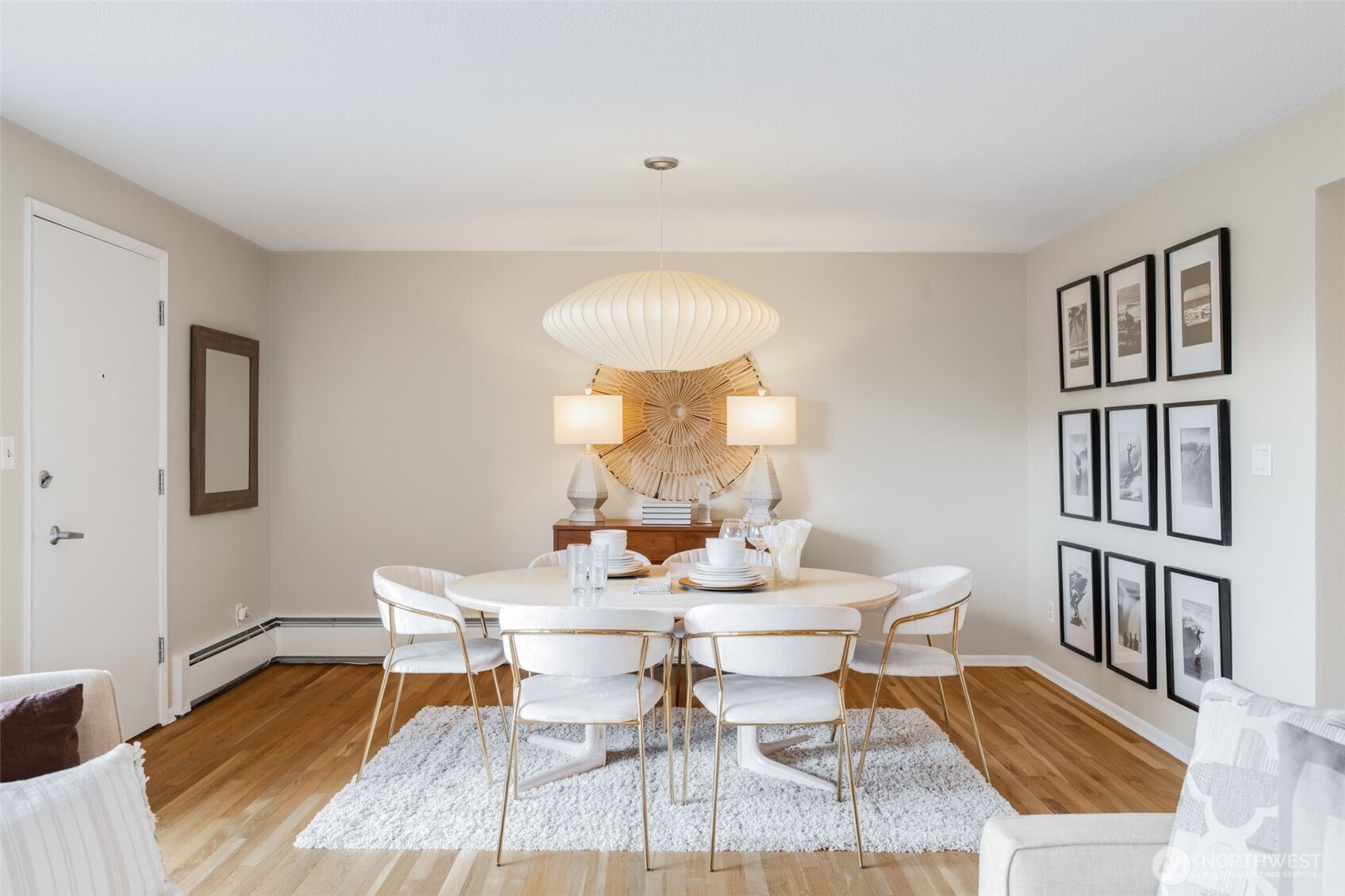 Large dining area, or endless other possibilities for arrangement