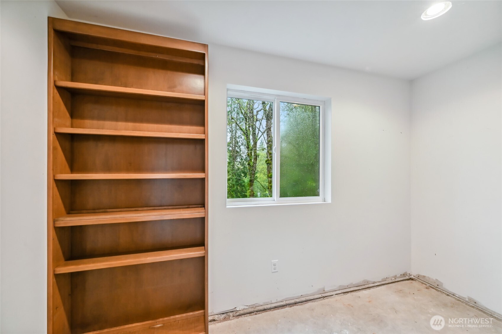 Basement utility room