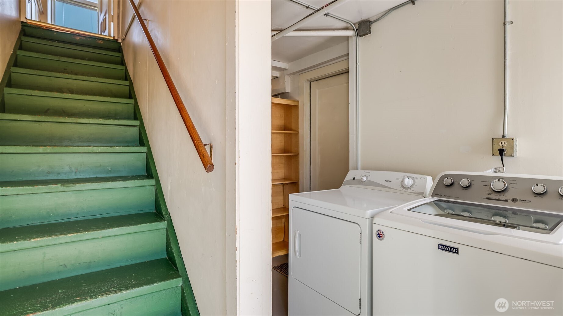 Downstairs: Kitchen.