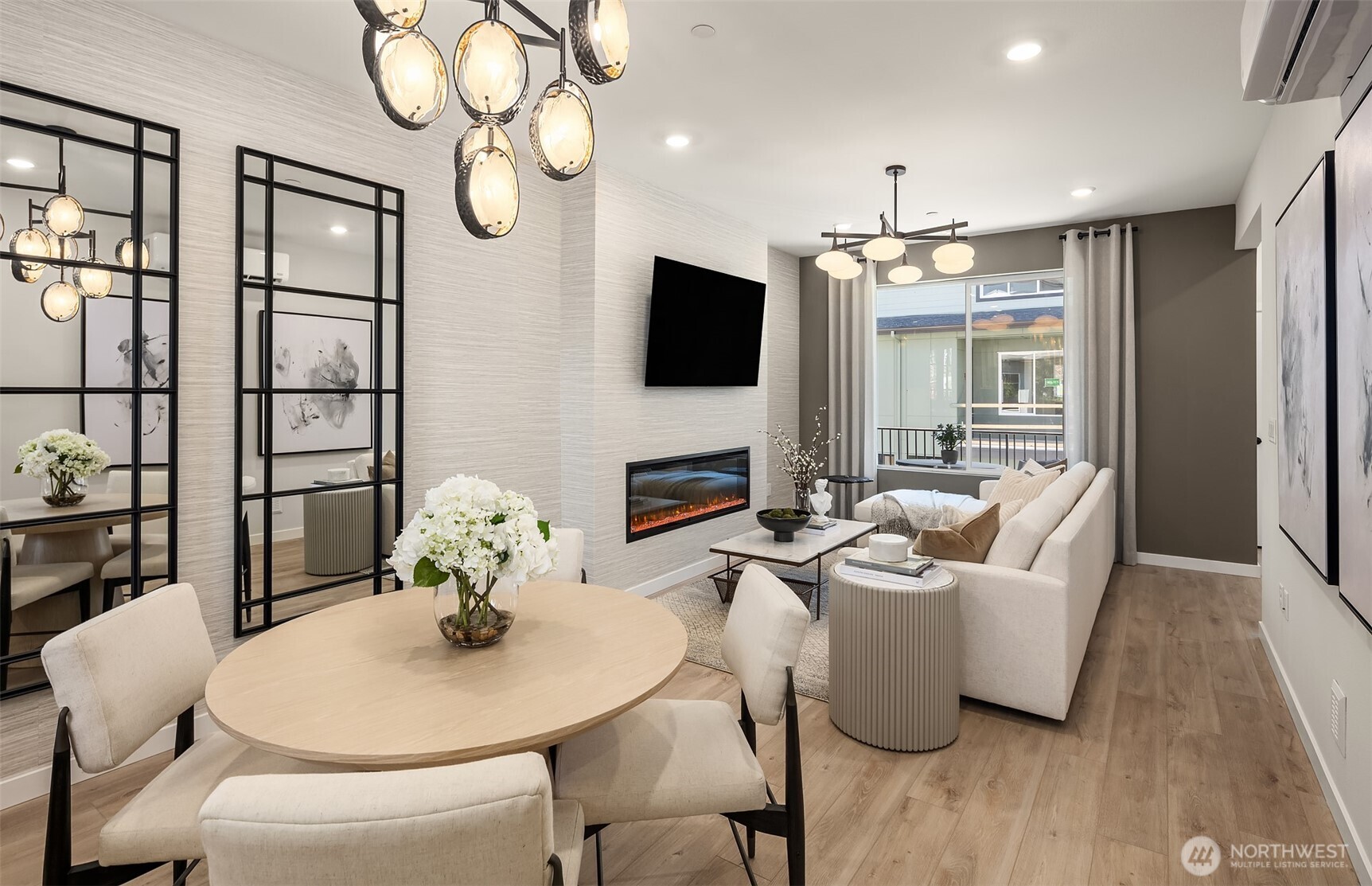 Photos are of a furnished similar floorplan