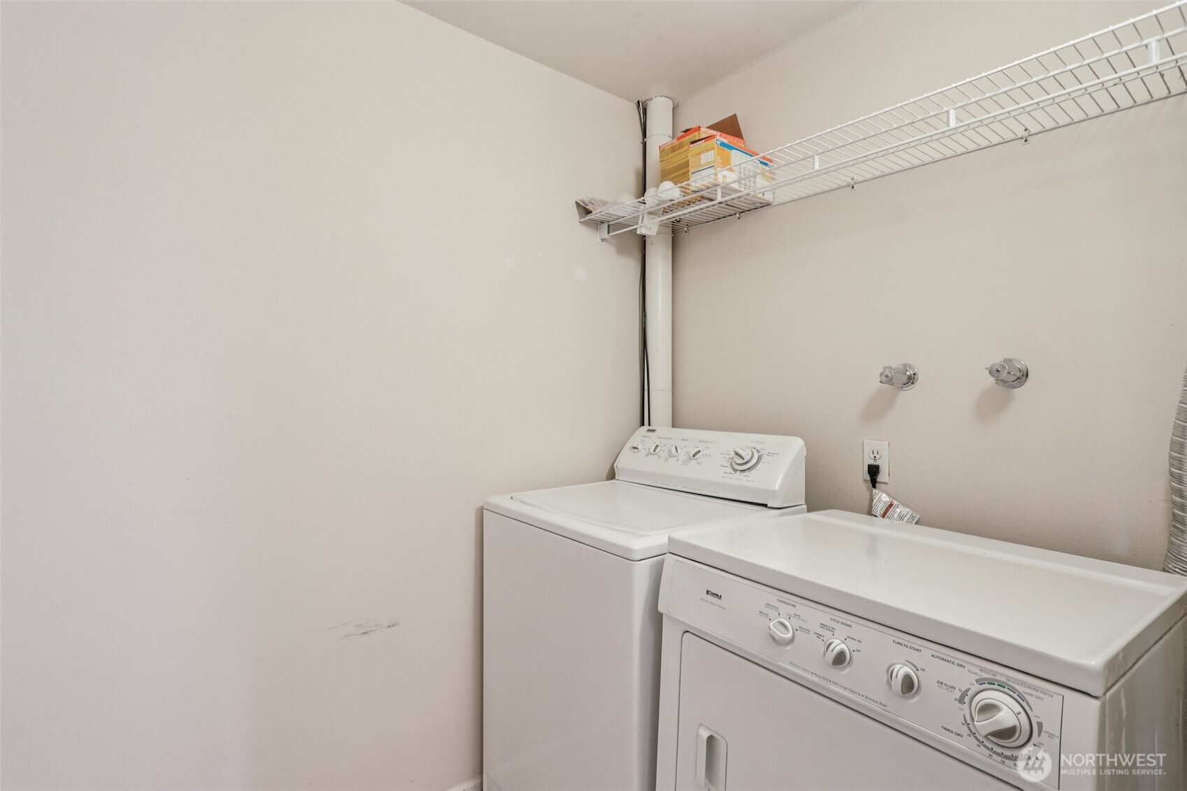 Utility Room complete with Washer and Dryer