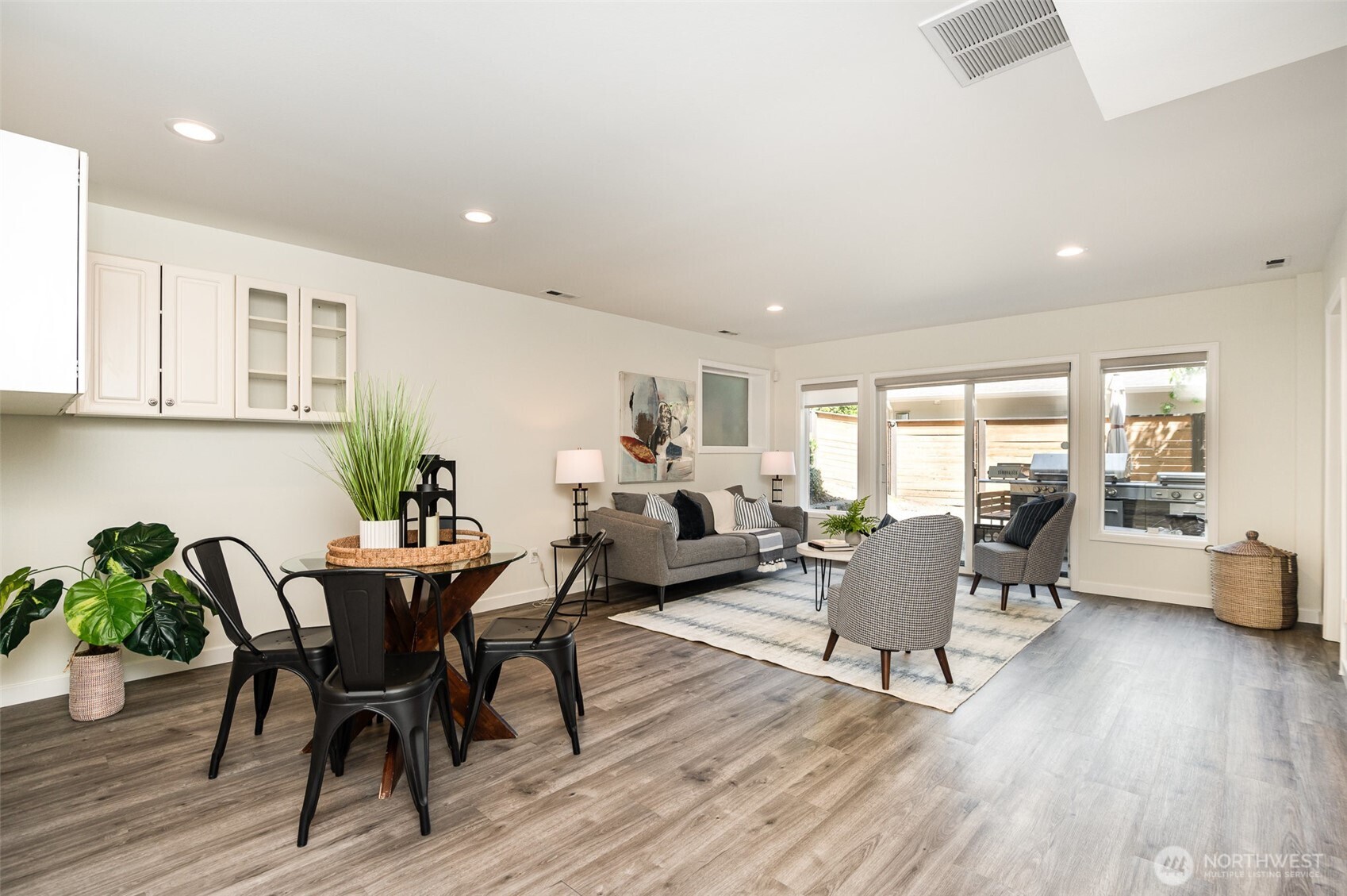 Basement living room
