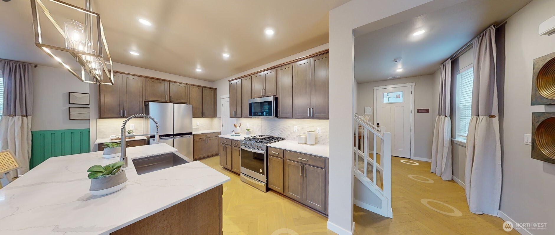 Actual picture of model home