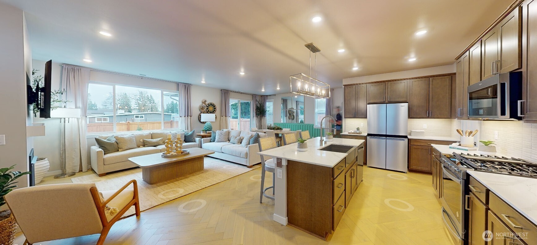Actual picture of model home