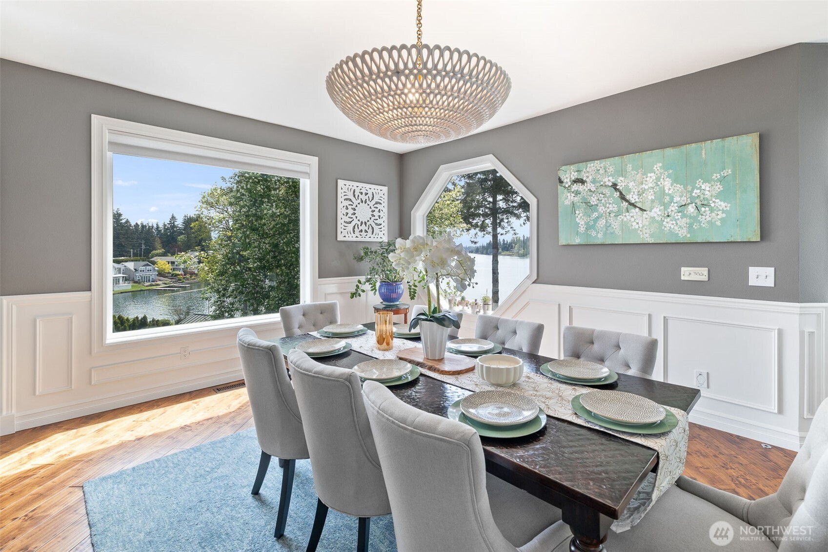 Destaged- Formal Living and Dining Rooms