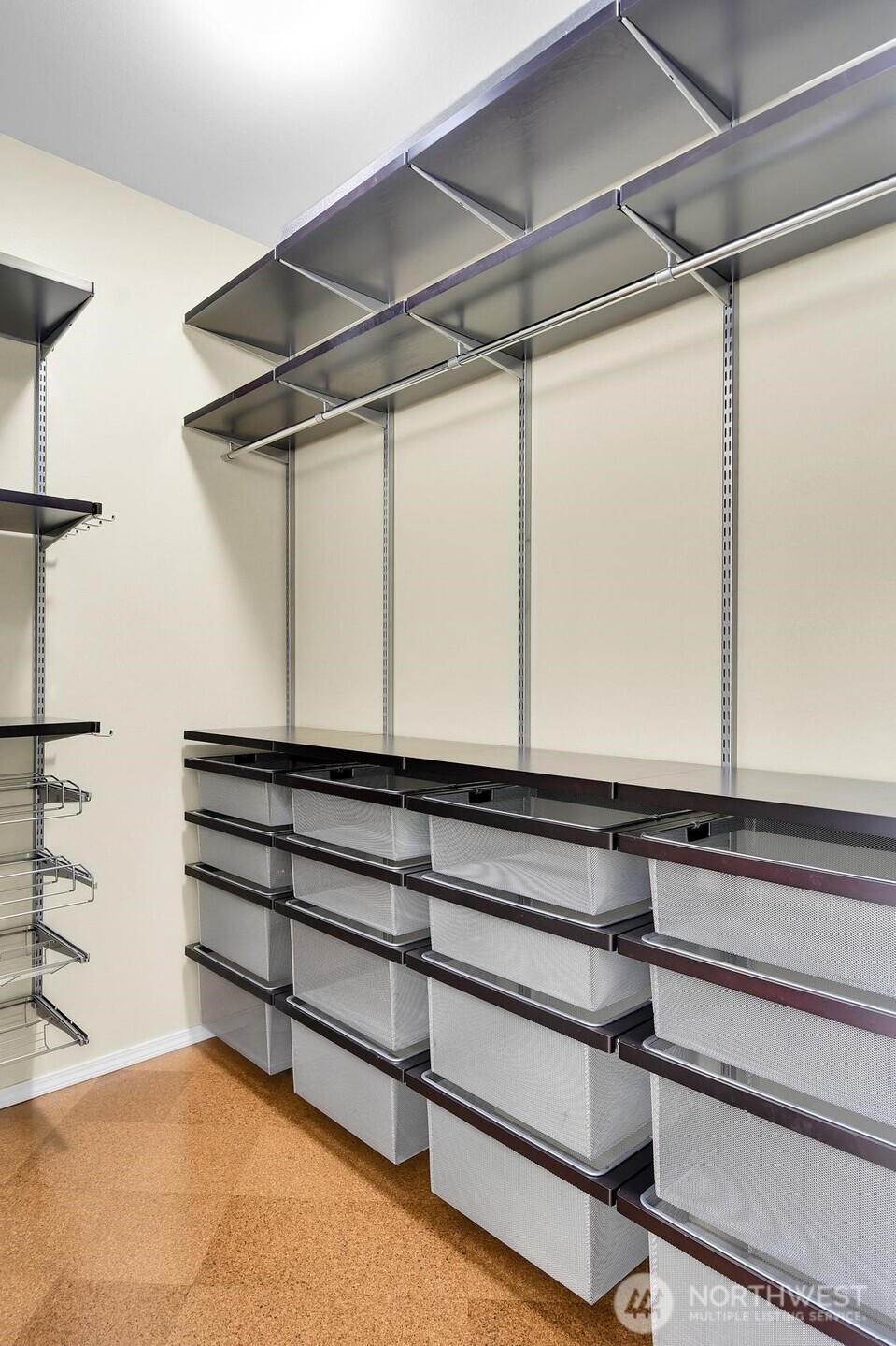 Primary closet