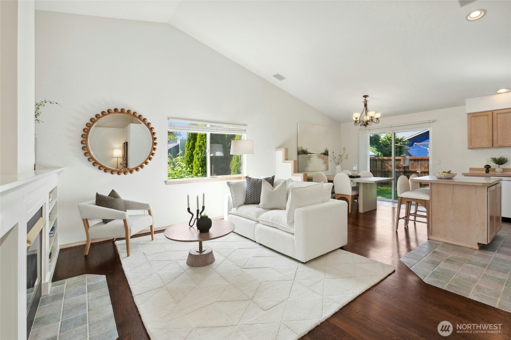 Neat architectural details, not your cookie cutter home.