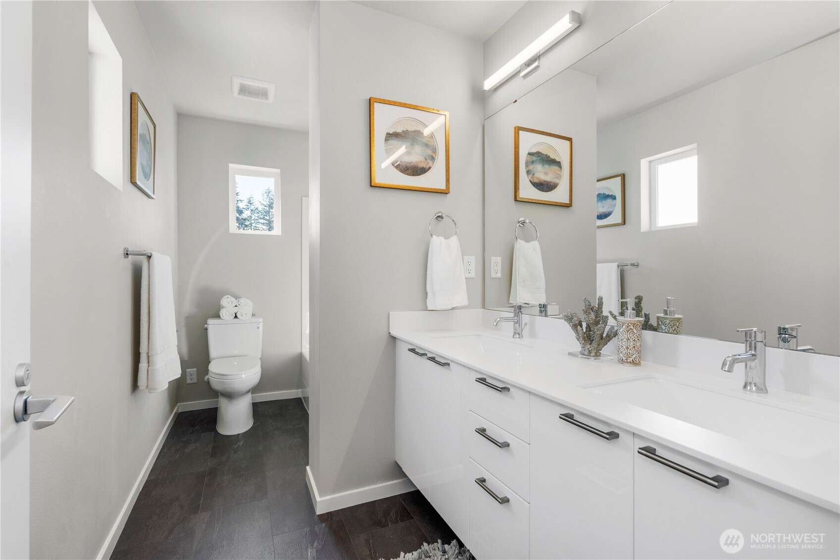 Photos of the Model home. Not of actual home.