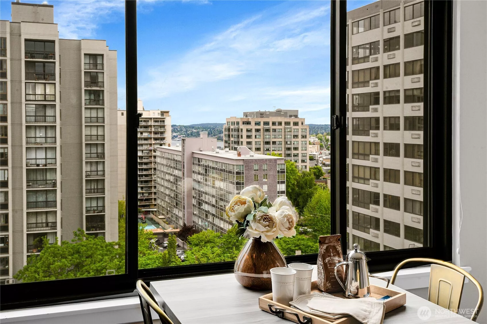 Welcome to Penthouse Living at The Decatur - unit 1306. Gorgeous NW facing views.