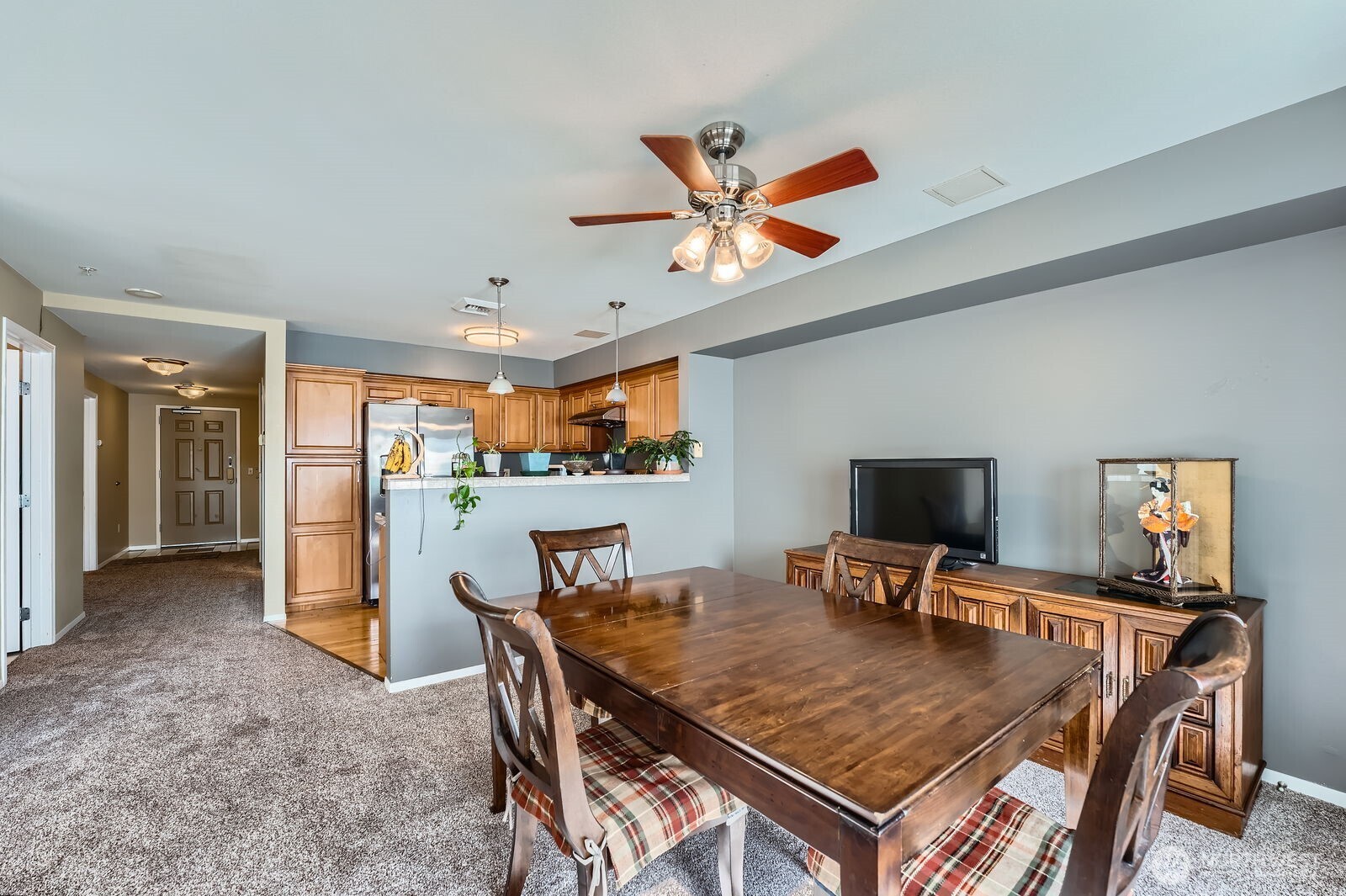 Dining and kitchen in Great Room Area