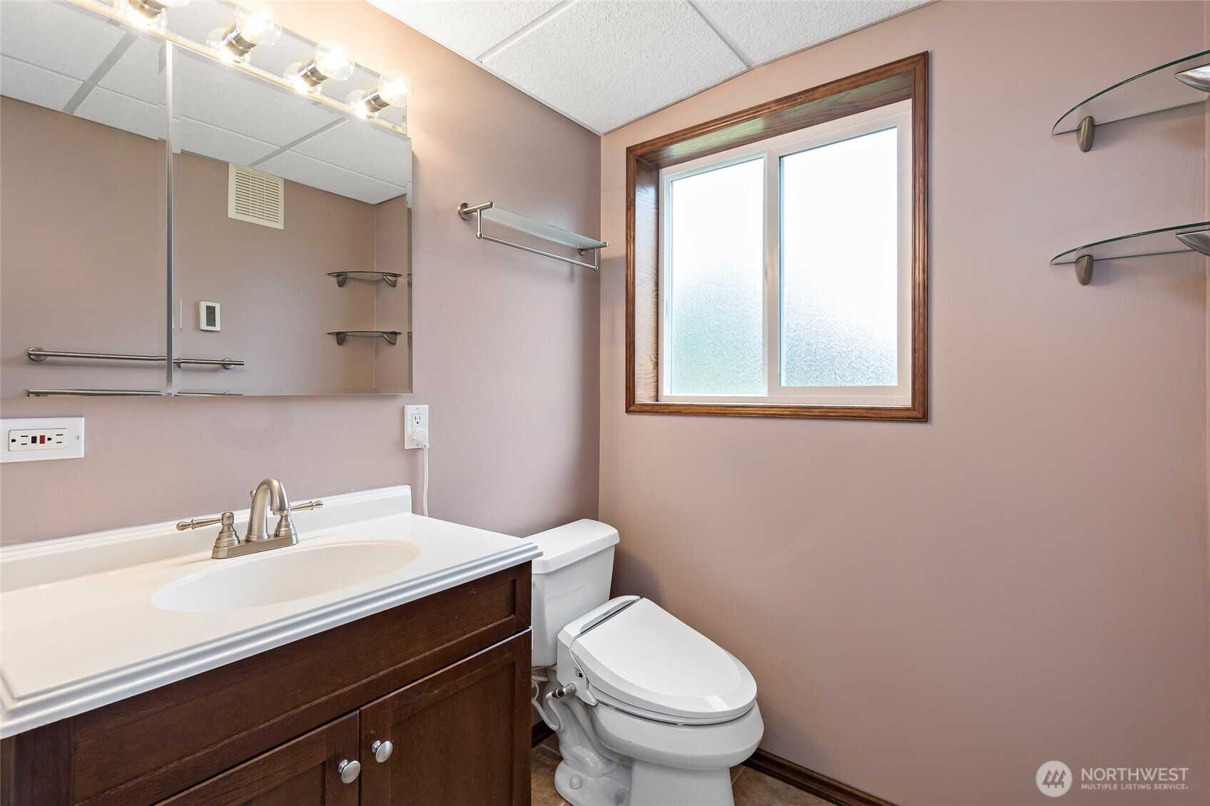 Downstairs 3/4 bathroom.