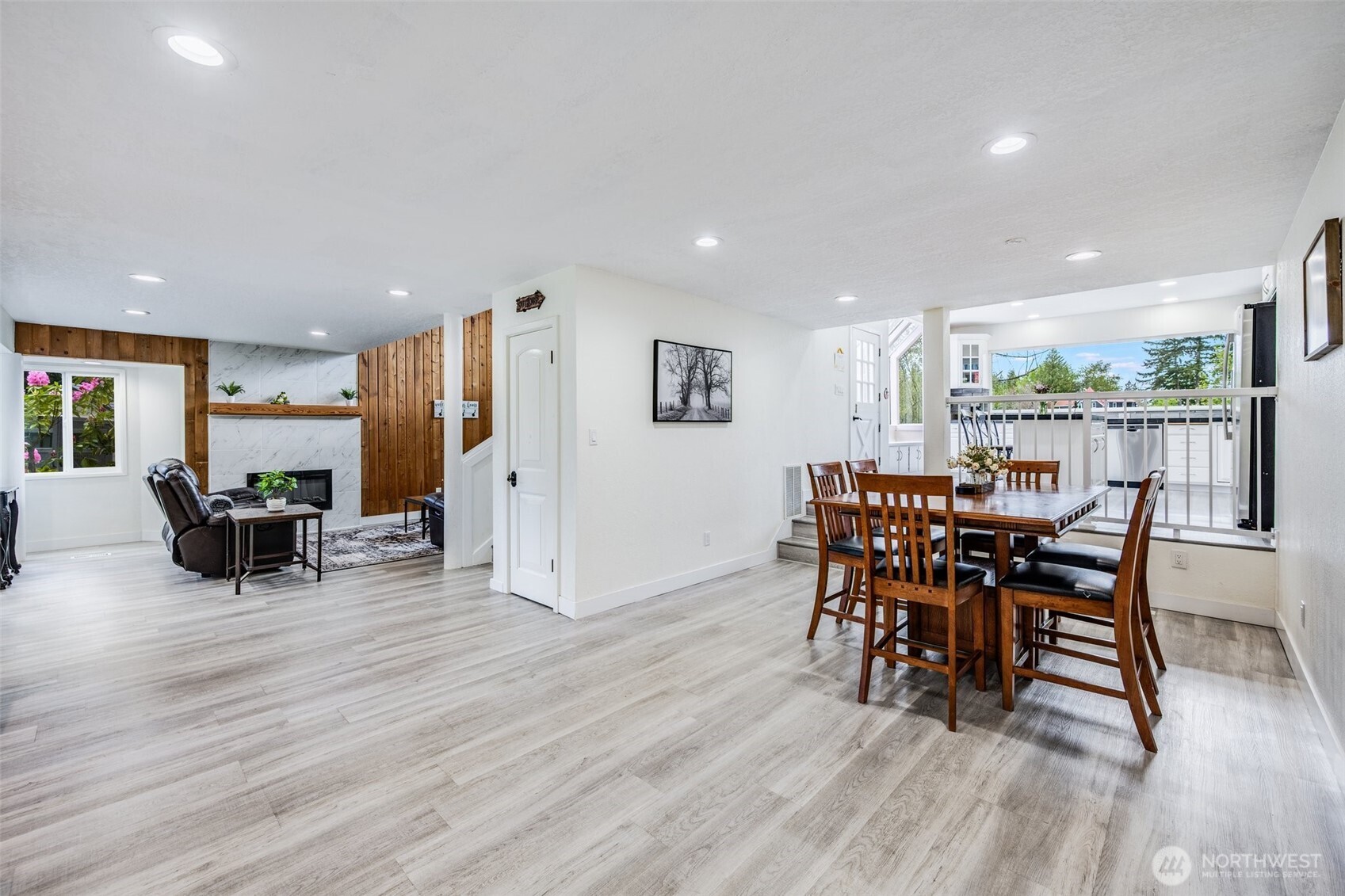 Open floorplan.