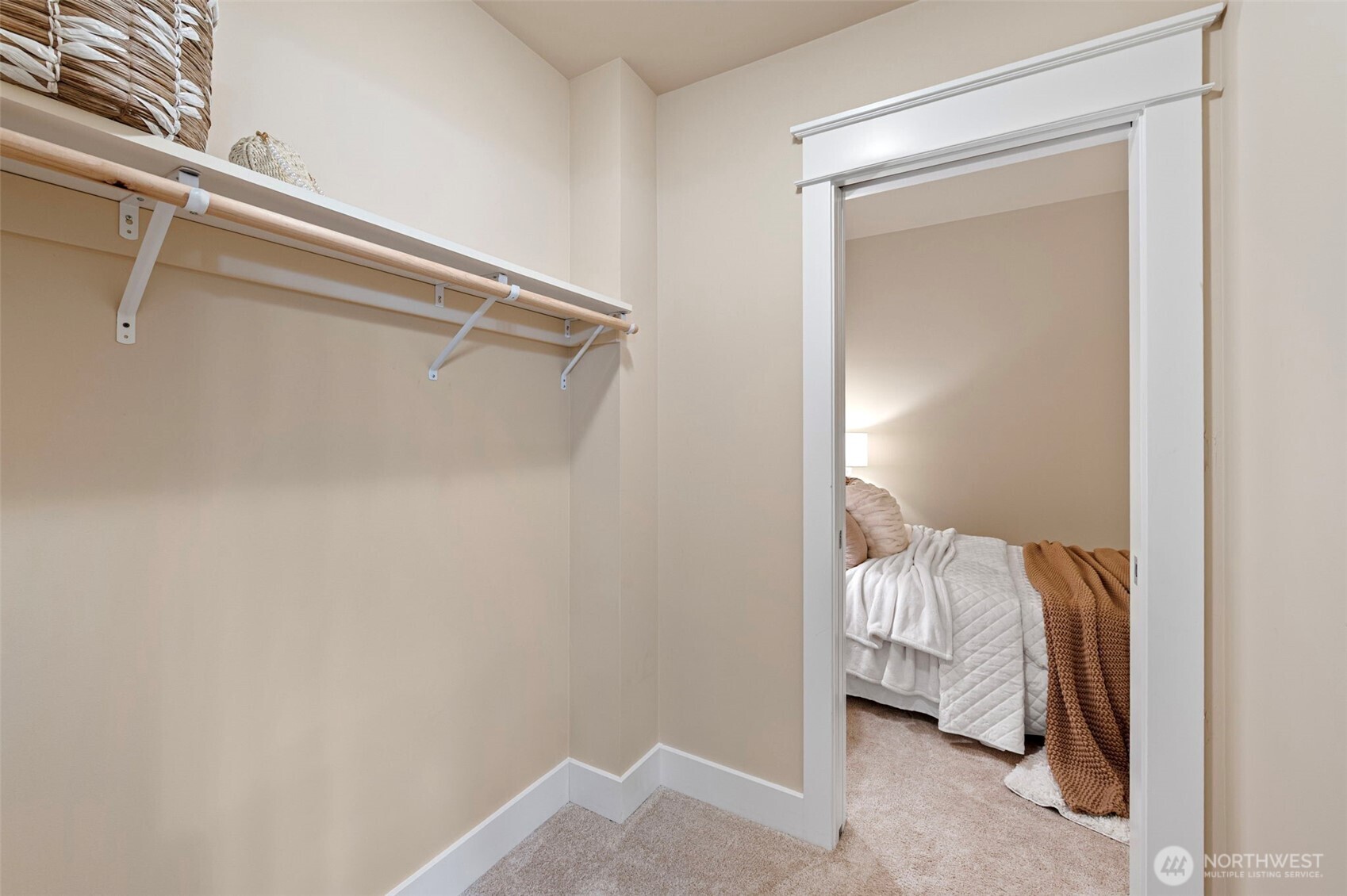 2nd bedroom on 2nd floor has room for desk or sitting area