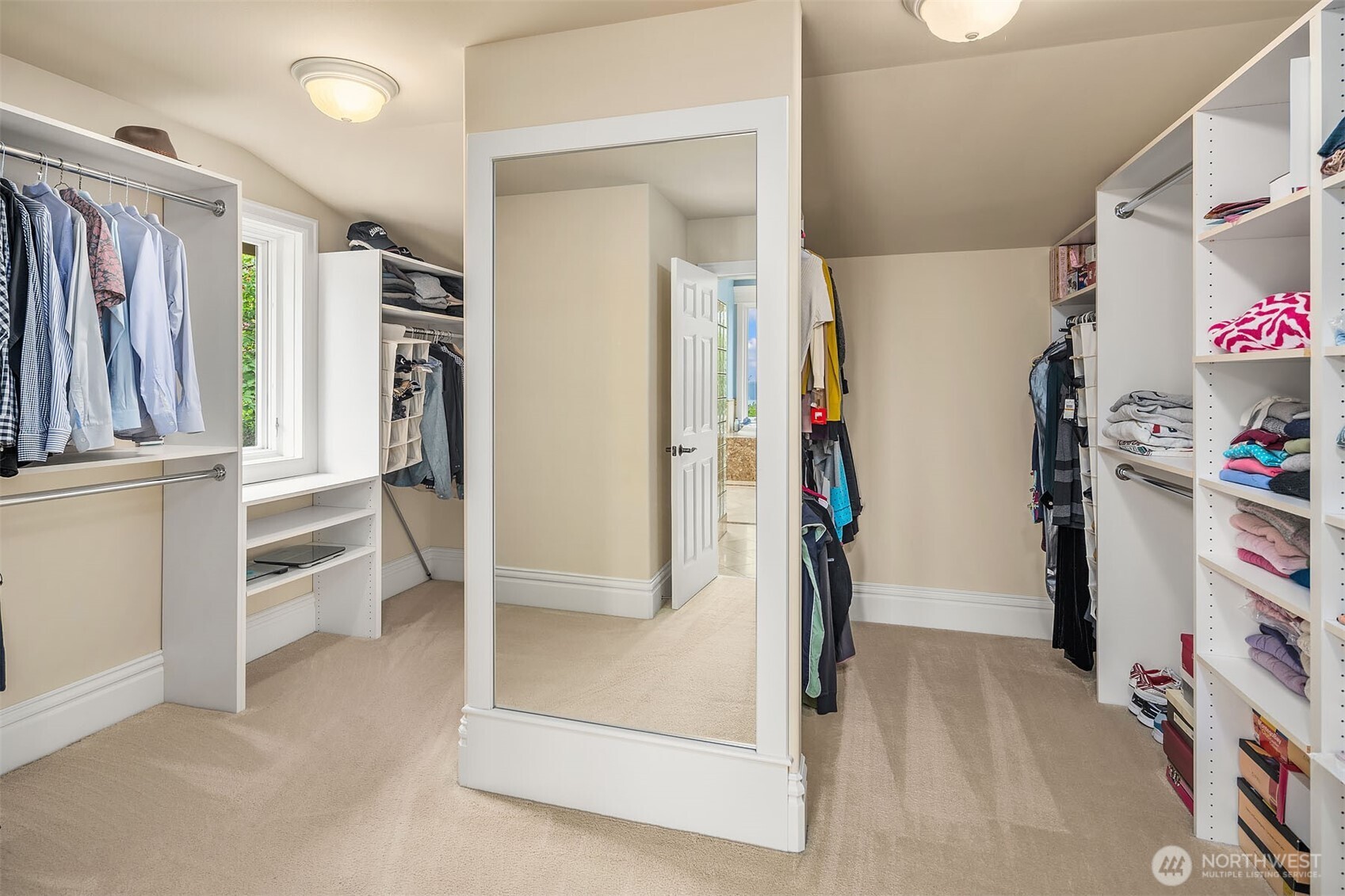 Primary Suite Features Massive Walk-in Closet.