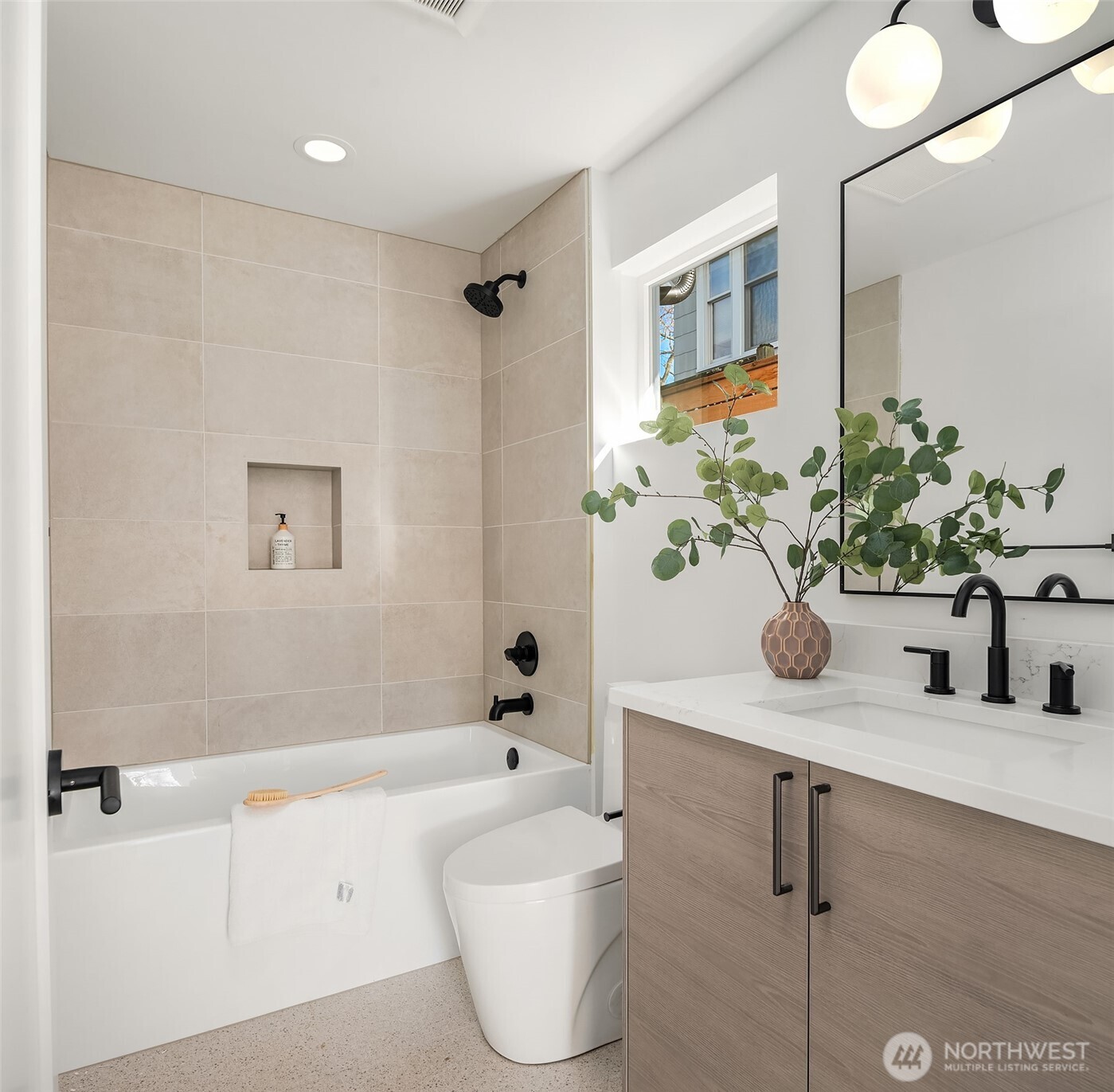 Photo from model home with similar floor plan