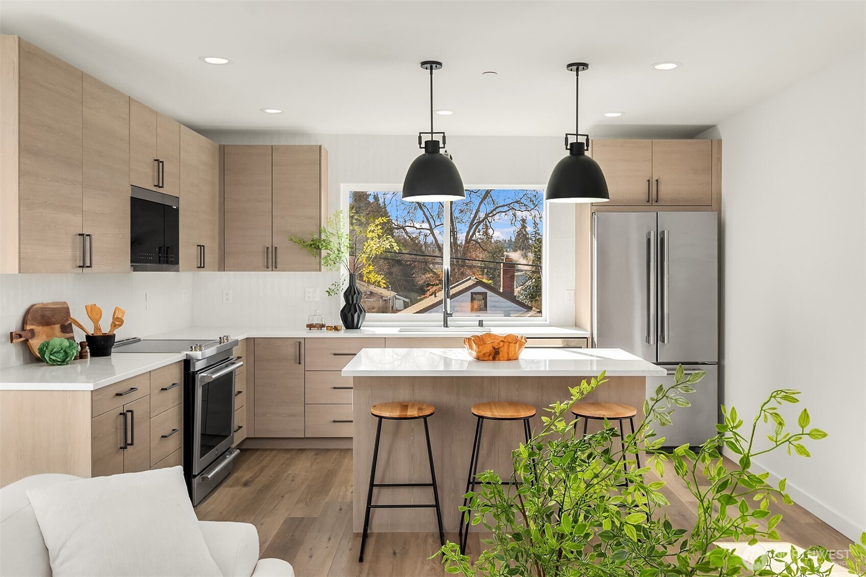 Photo from model home with similar floor plan