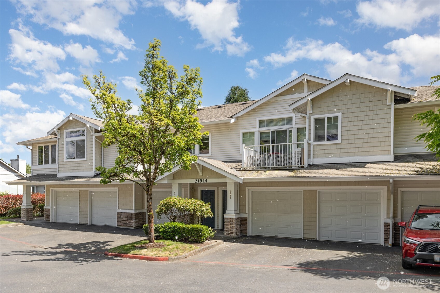 Another view of the condo complex.
