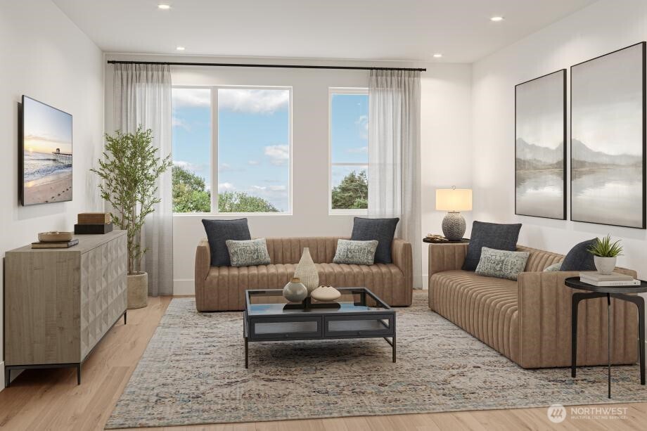 Cascadian great room (artist rendering)