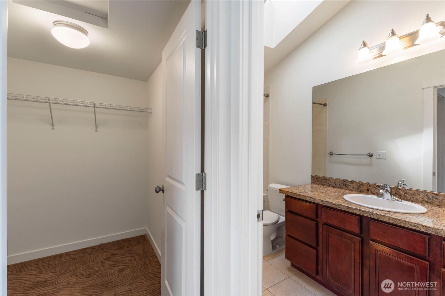 Walk-in Closet in Master
