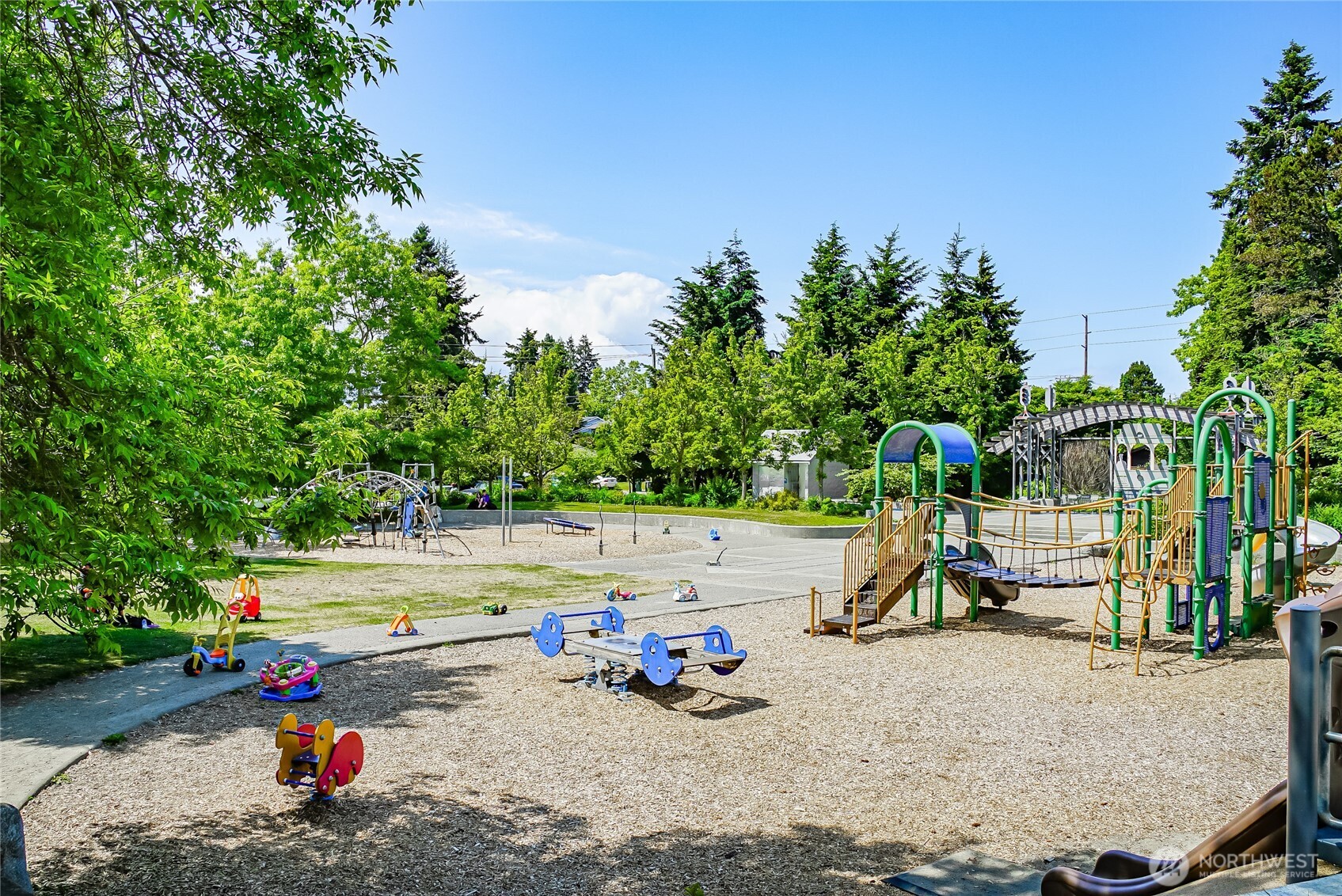 Incredible play space at Greenwood Park.