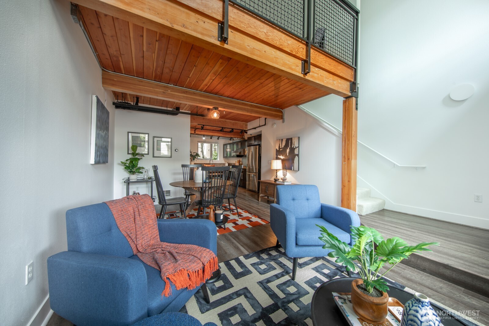 Seamless flow from the living area to dining and kitchen makes this layout perfect for everyday living and entertaining.
