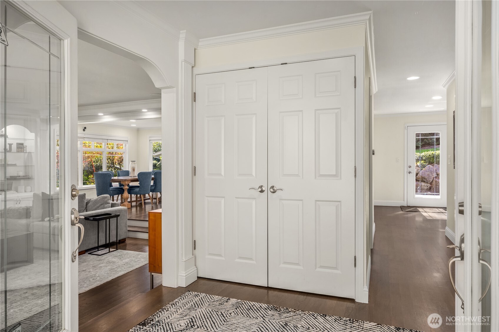 Double front doors