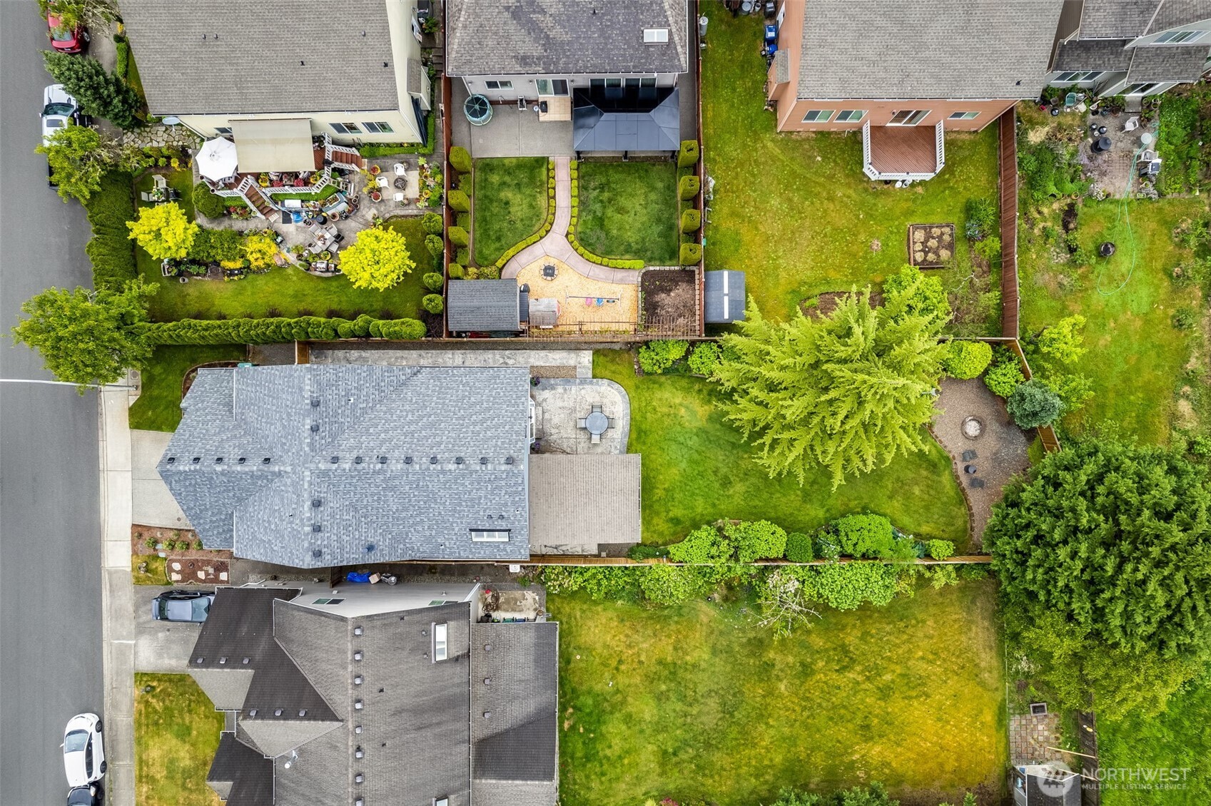 Aerial view.