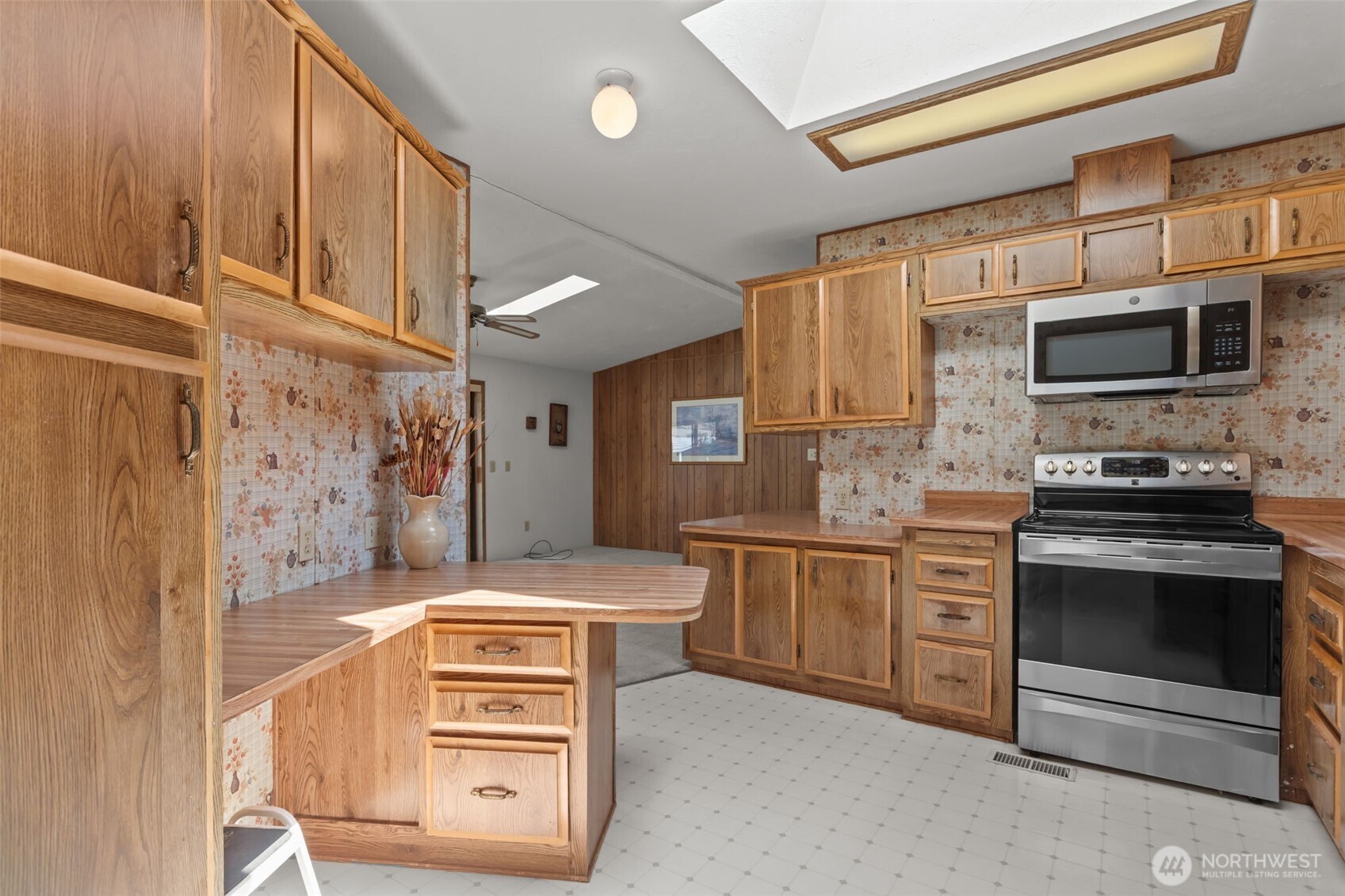 Kitchen With Dining Area