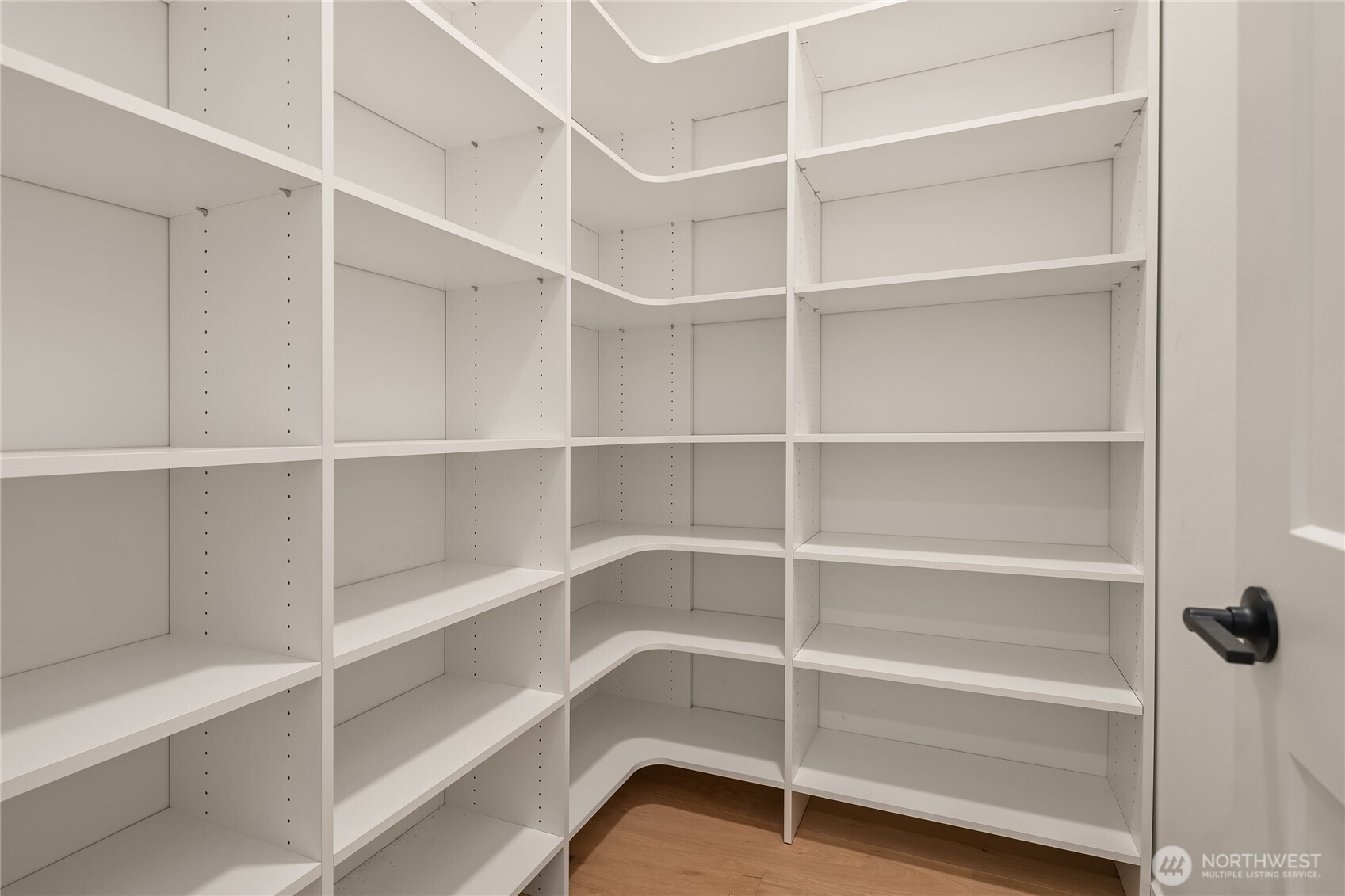 Generous pantry