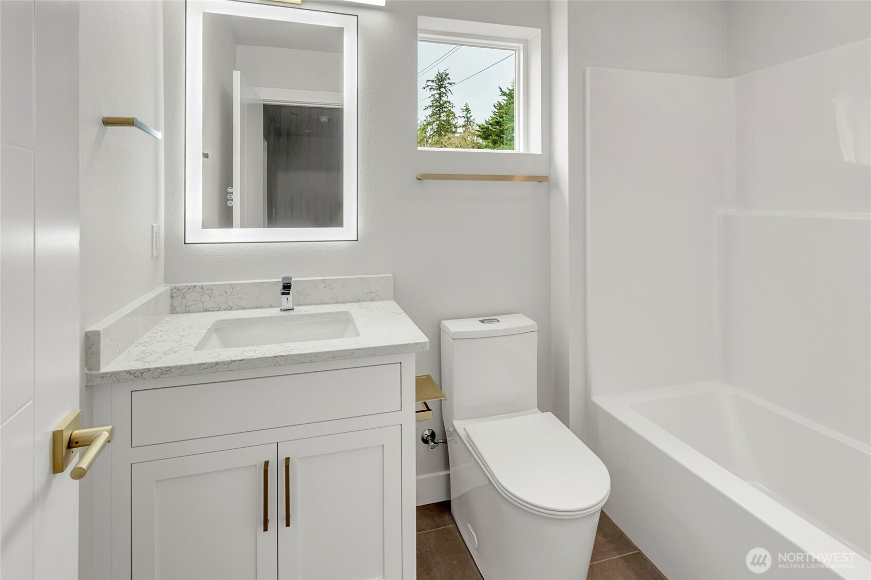3/4 bath on upper level