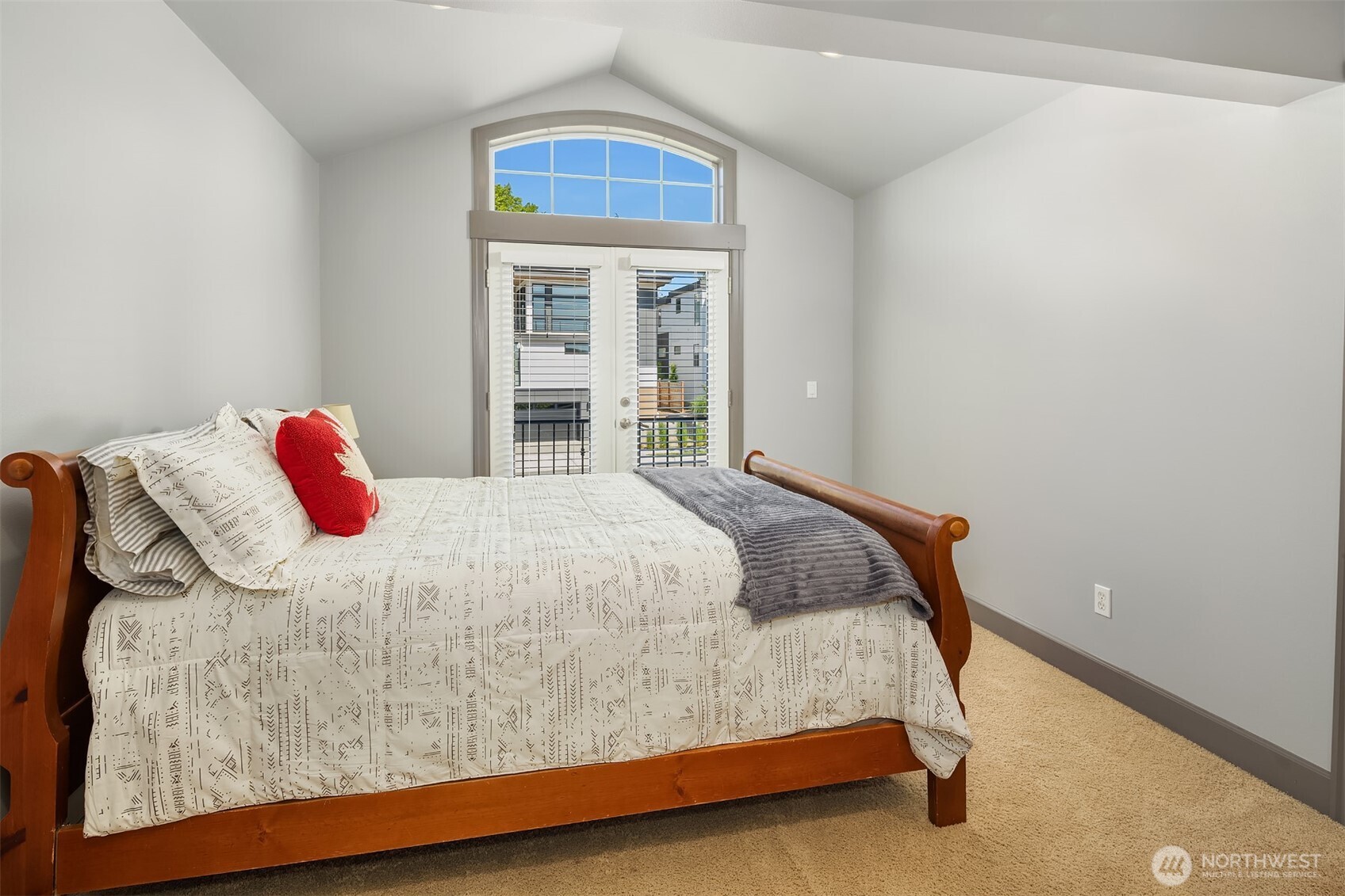 Here is the final of the four bedrooms located upstairs. This would also make a fabulous guest room.