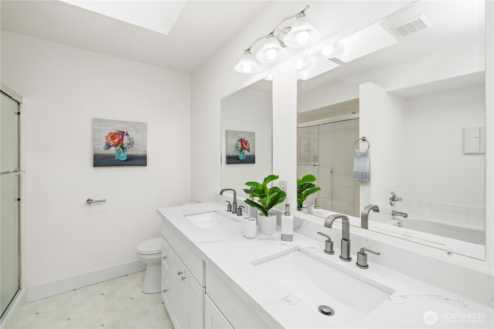 Primary bathroom.
