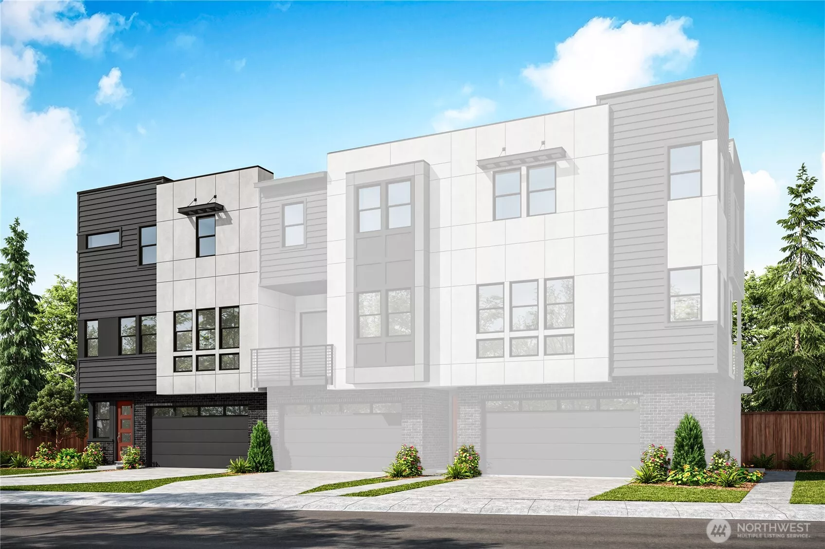 Exterior Rendering for marketing purposes only. Features and colors may vary