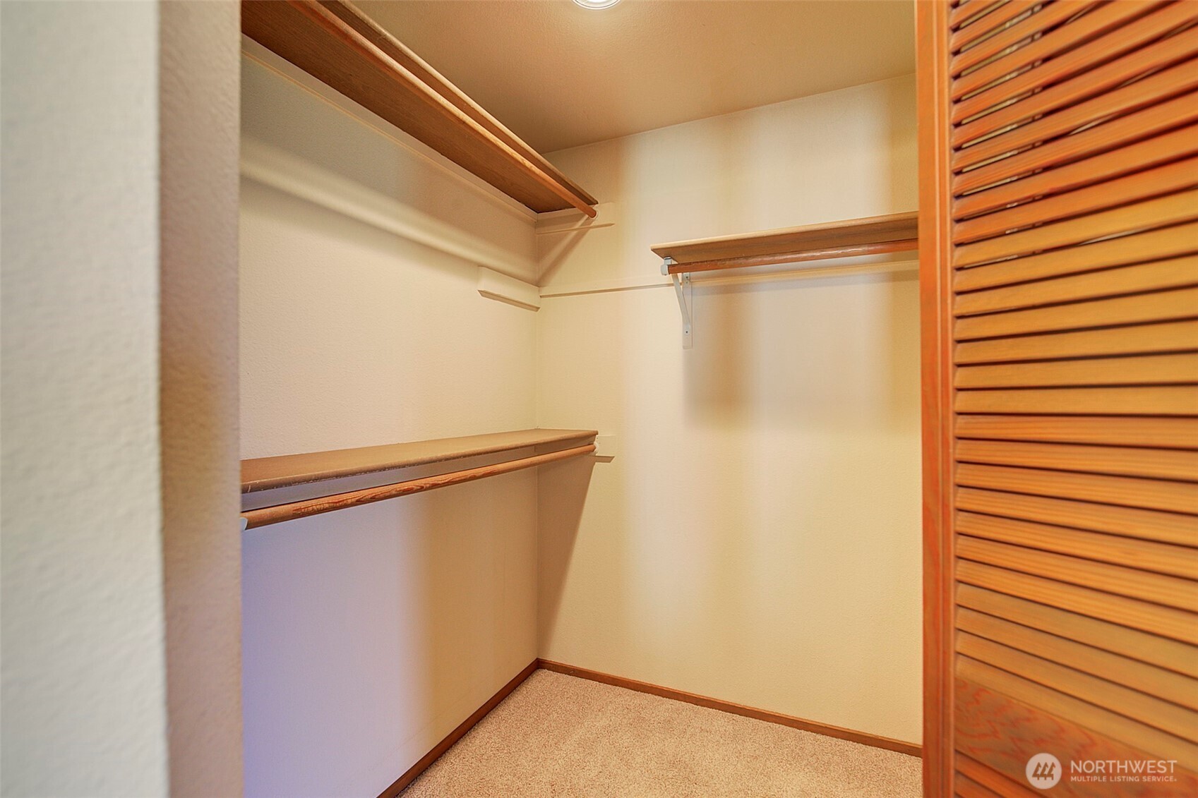 Large walk in closet