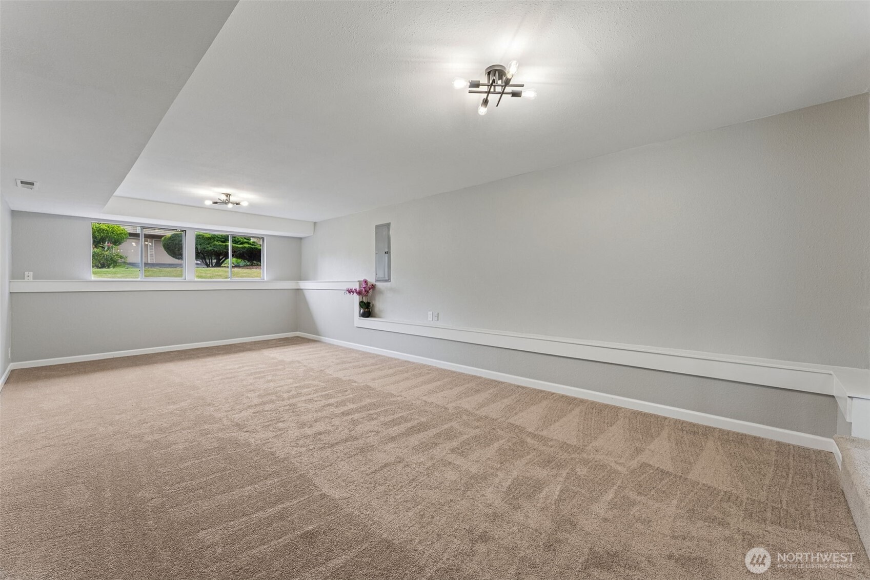 Downstairs family room