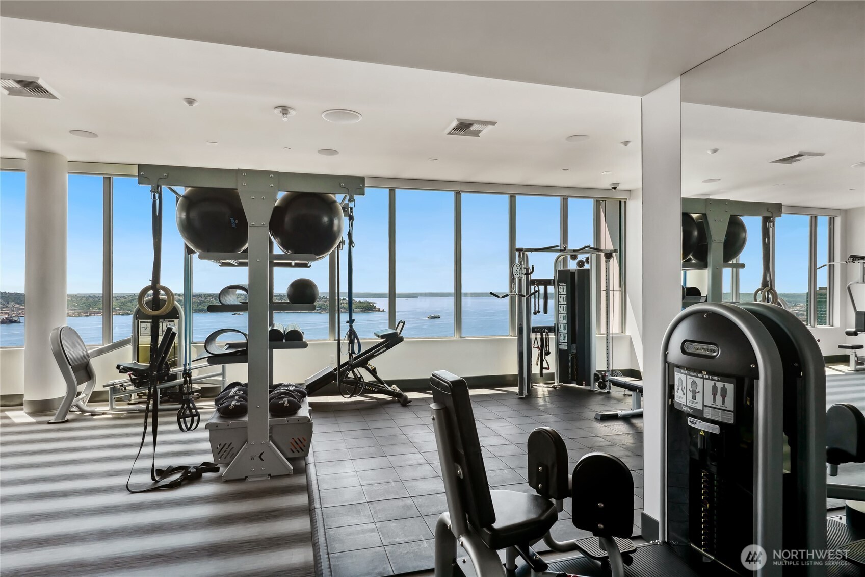 Just may be the most delightful workout rooms possible.