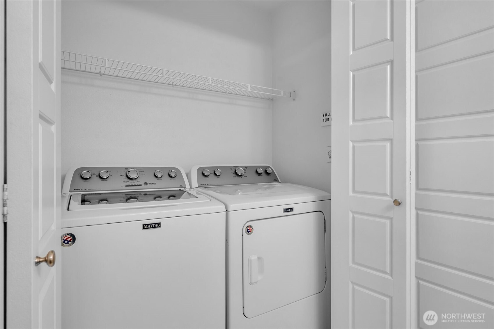 second floor laundry