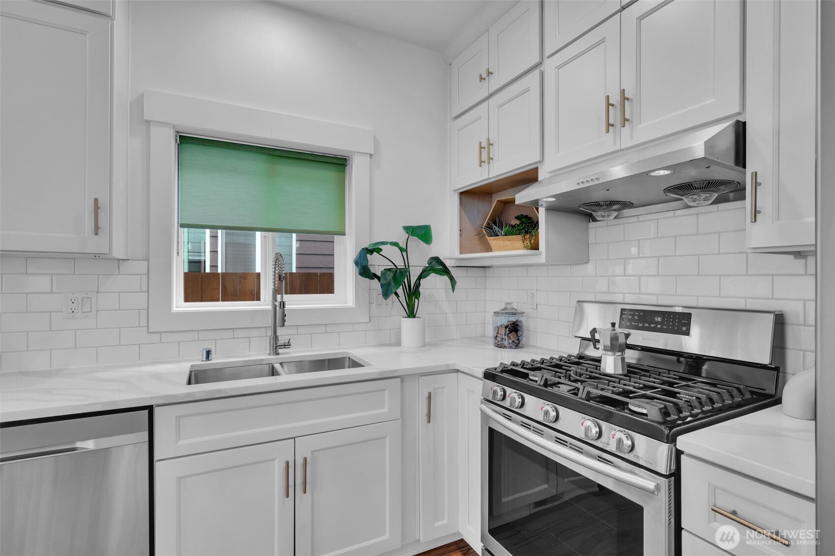 stainless double sink
