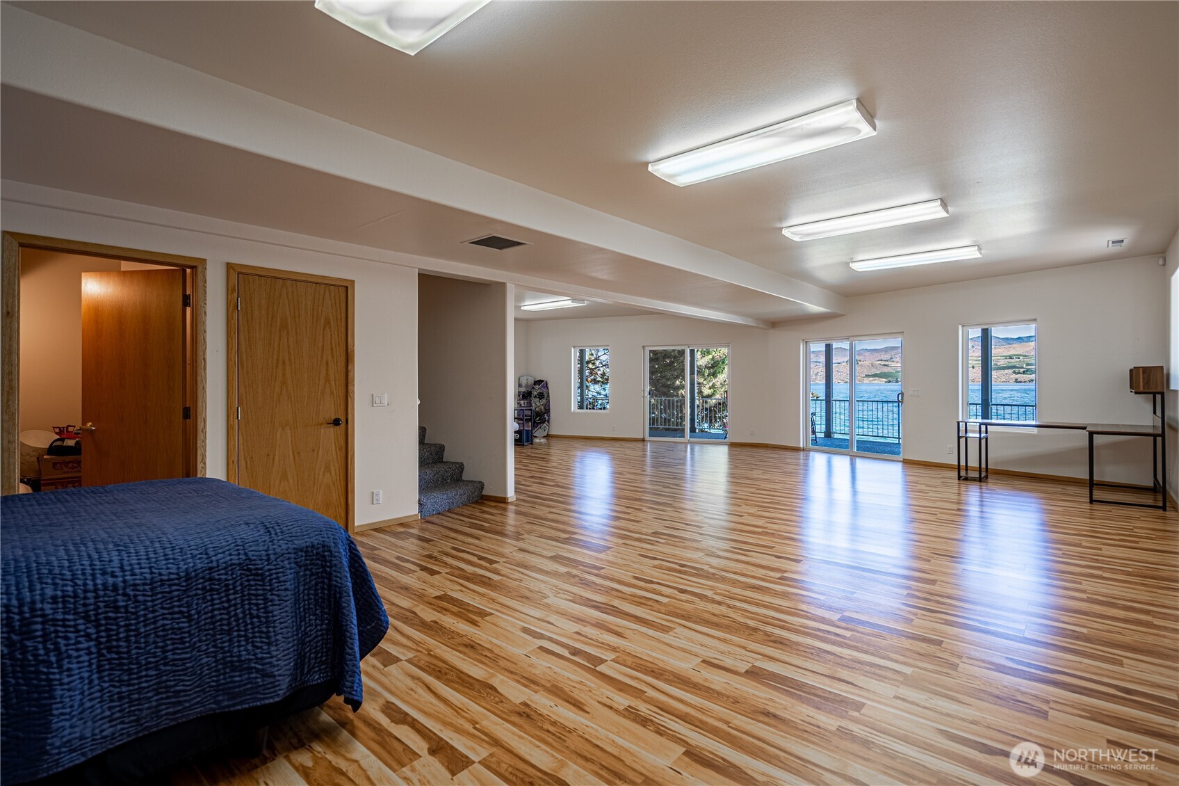 Freshly painted with a tile roof