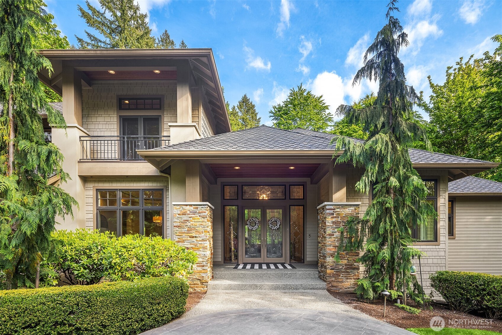 Dramatic, soaring spaces with custom millwork and crown moldings, hardwood flooring, well designed lighting, and extraordinary attention to detail.