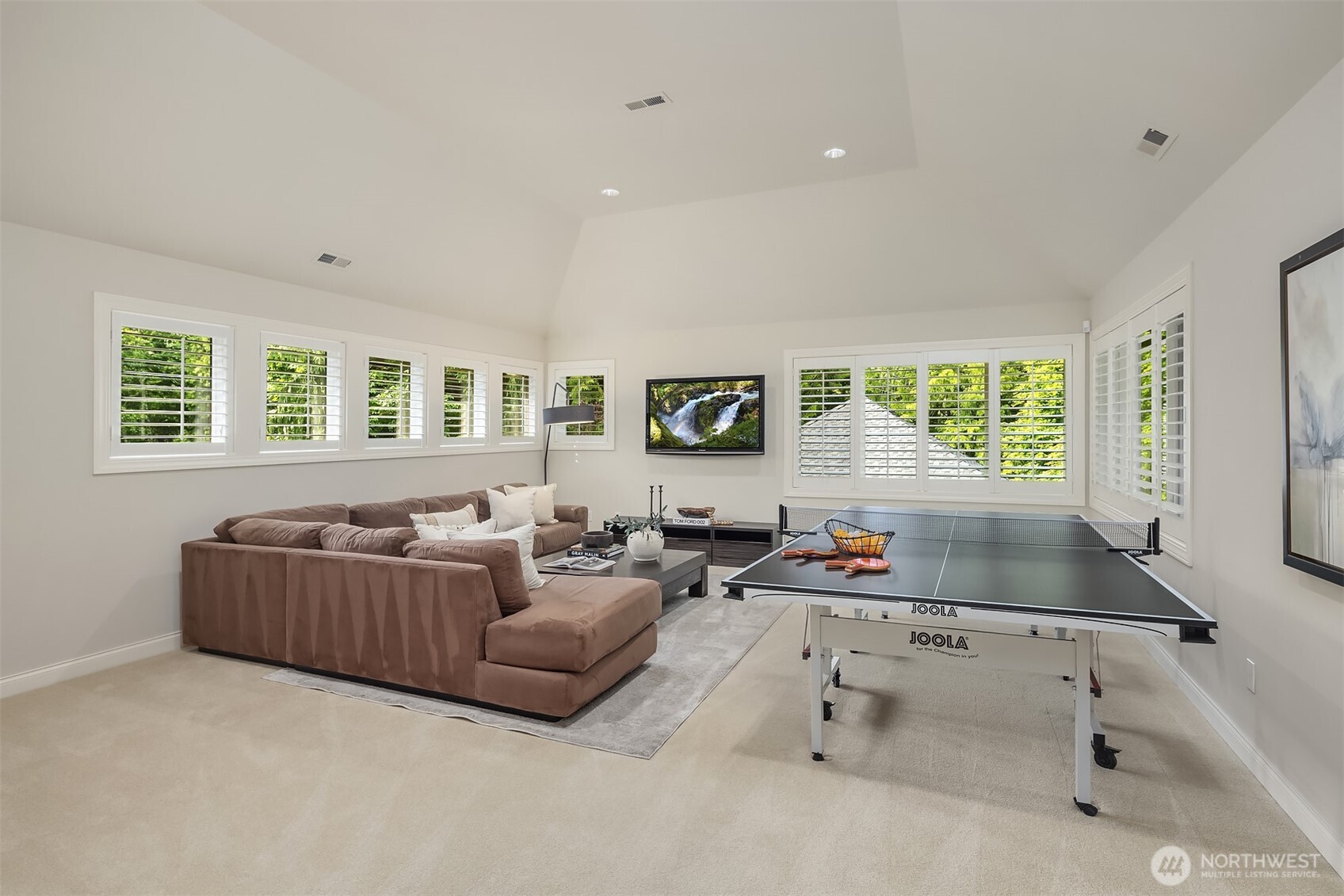 Secondary bedrooms are well proportioned.