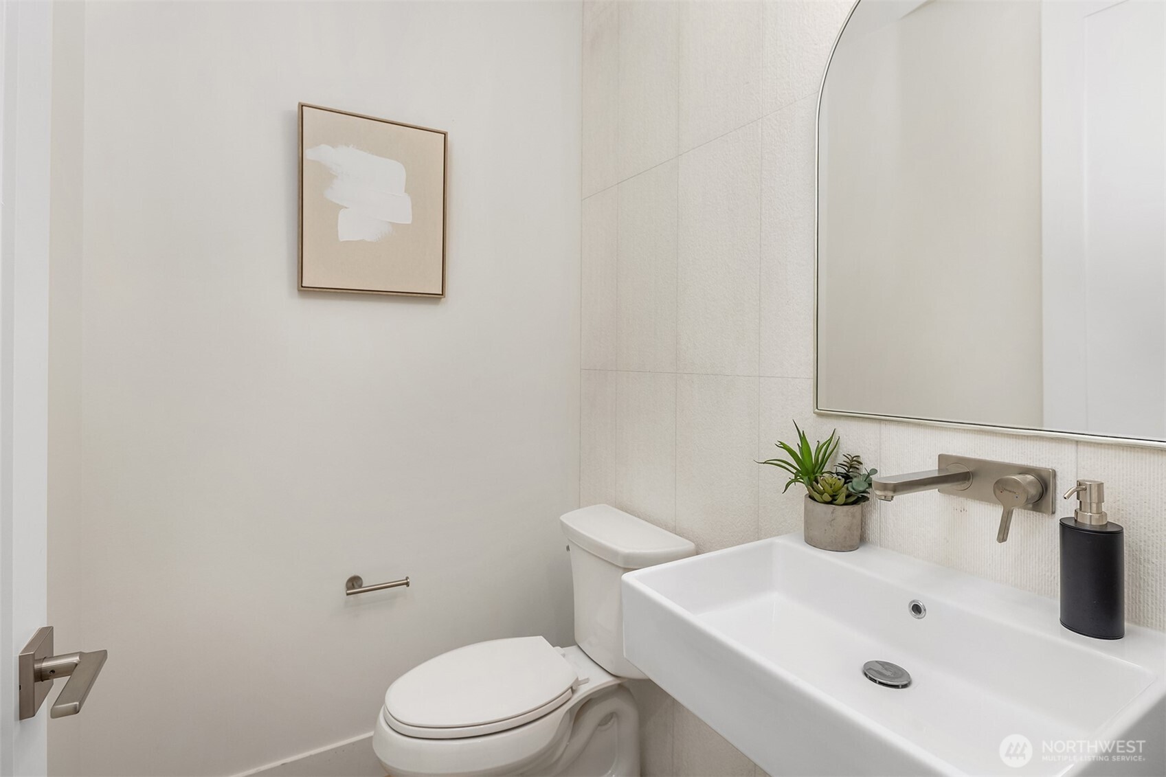 Main floor powder room