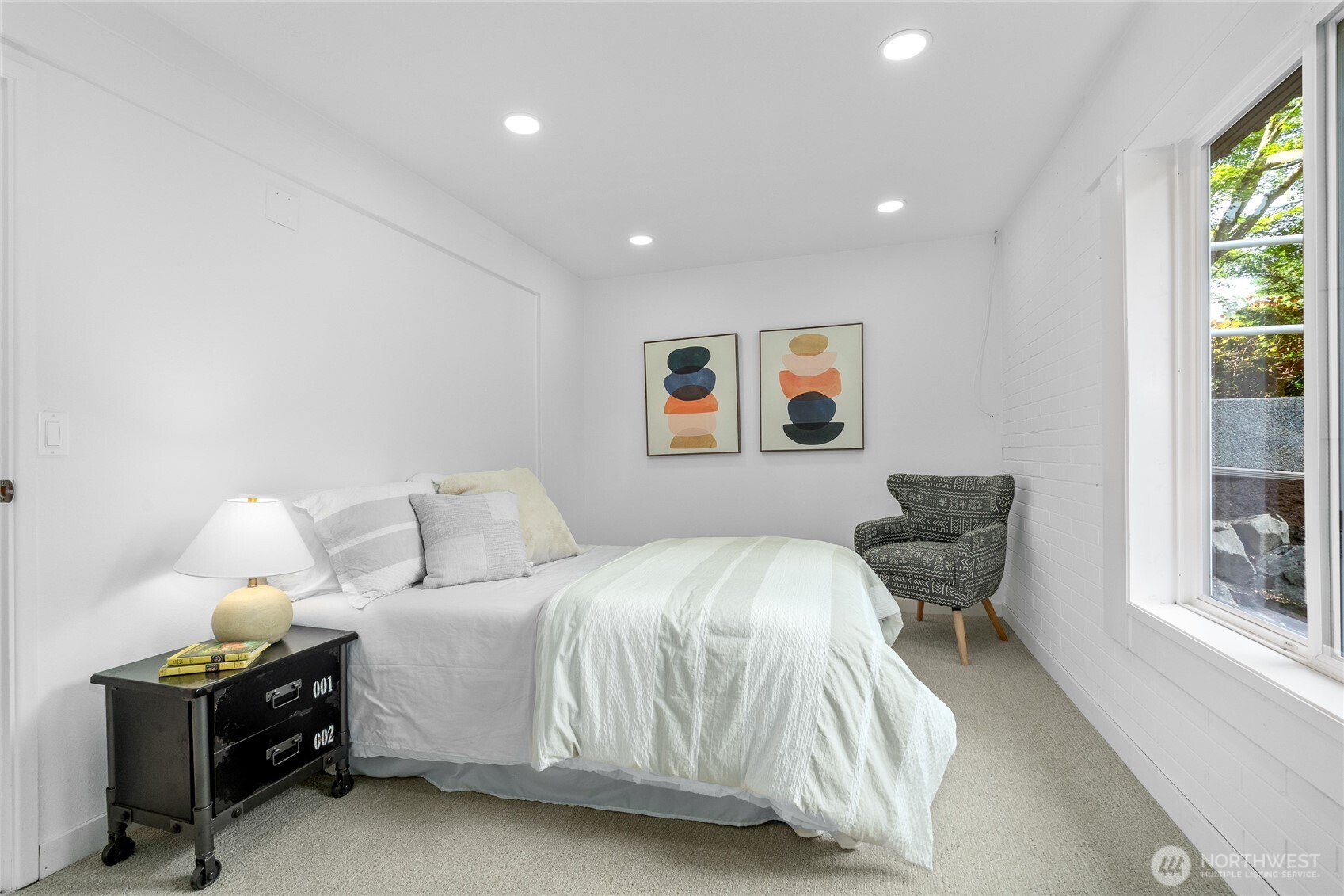 Fourth bedroom on the lower level.