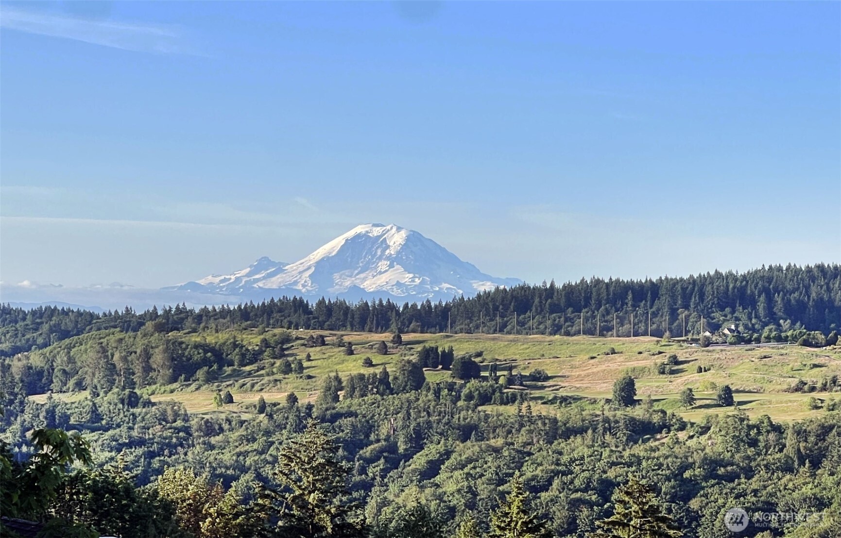 Breathtaking views of Mt Rainier from multiple rooms