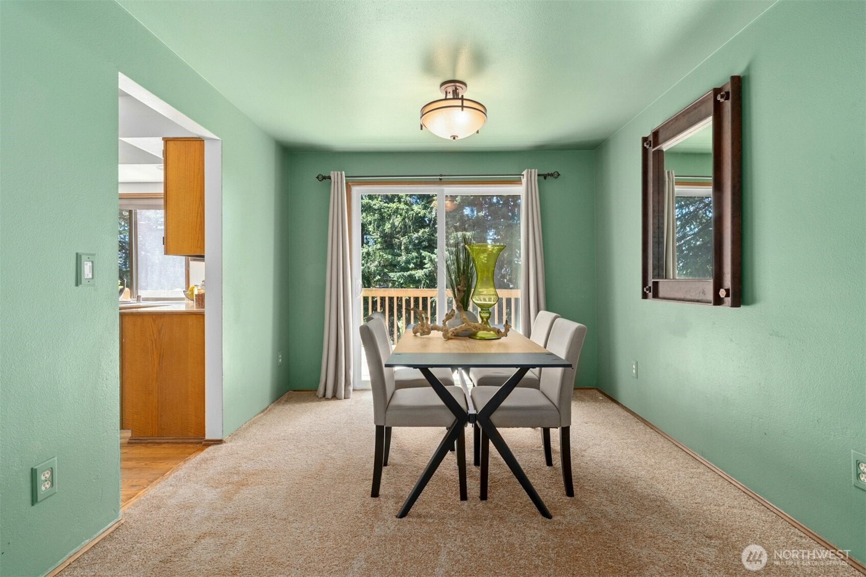Dining room on entry level